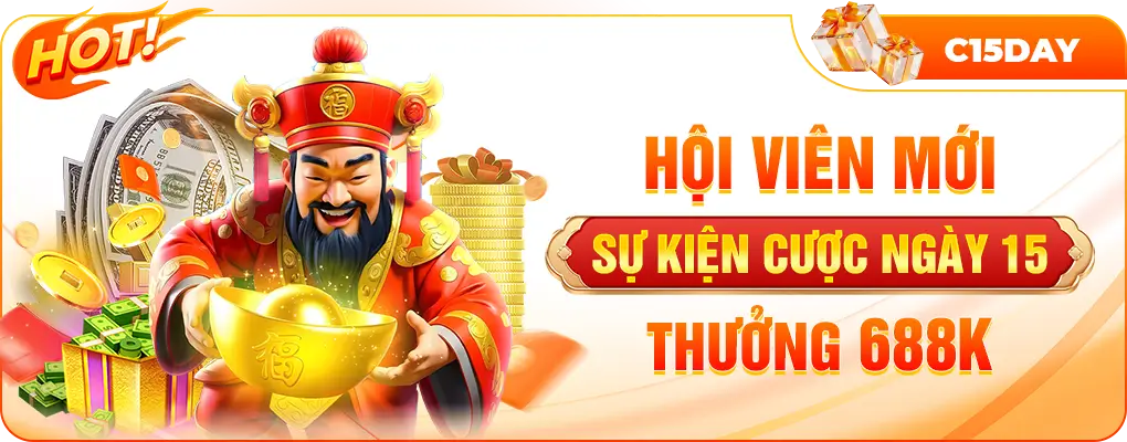 Nhà cái 3uy88 com Cược ngày 15 thưởng 688K